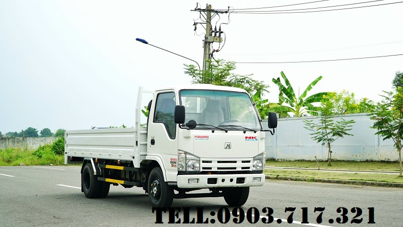 Xe tải 2,5 tấn - dưới 5 tấn 2022 - Xe tải Isuzu VM 3T49 thùng dài 4m4 khuyến mại lớn 