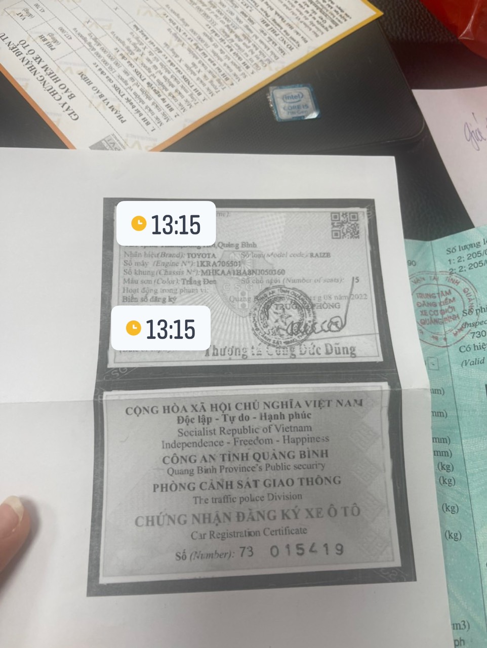 Toyota Raize 2022 - Chính chủ bán Xe Toyota sx năm 2022