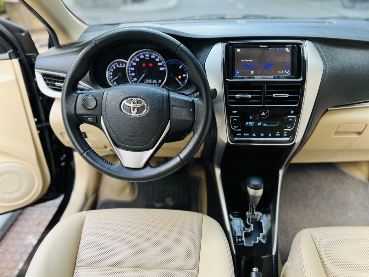 Toyota Vios G 2019 - BÁN Ô TÔ TOYOTA VIOS 1.5G AT, SẢN XUẤT 2019 - MÀU ĐEN