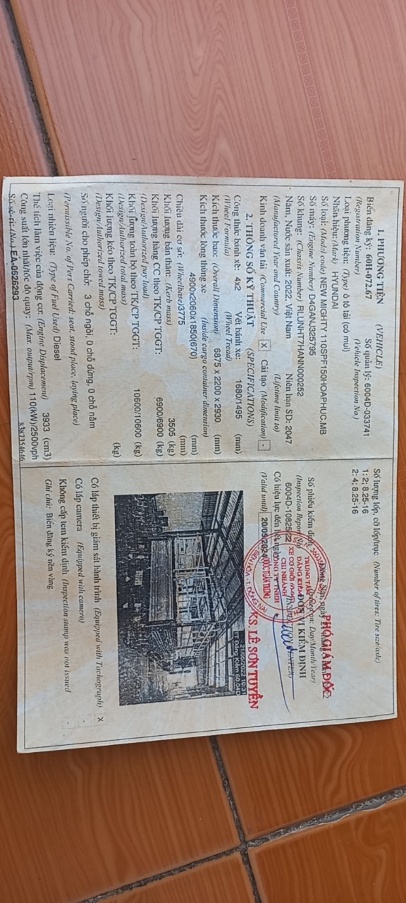 Hyundai Mighty 2022 - CHÍNH CHỦ CẦN BÁN XE HUYNDAI 2022