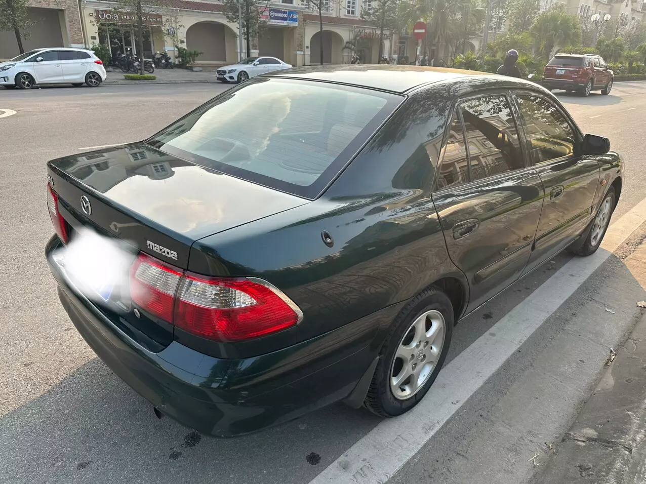 Mazda 626 2002 - Chính chủ bán xe Mazda 626 đời 2002 biển xanh