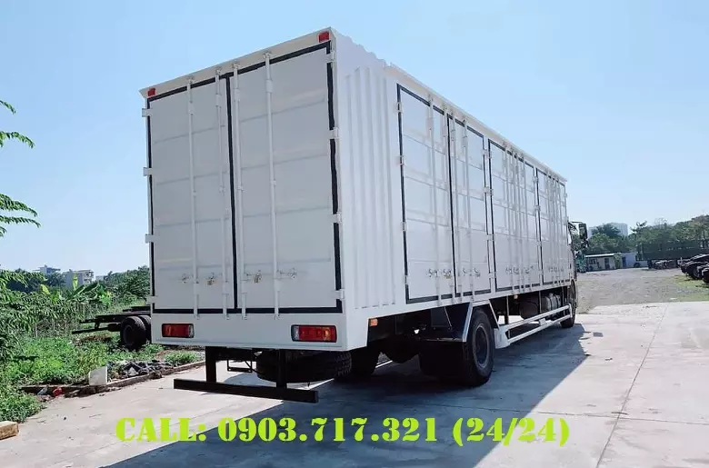 Xe tải 5 tấn - dưới 10 tấn 2022 - Công ty bán xe tải Faw nhập khẩu thùng Container 9m7 sẵn xe giao ngay