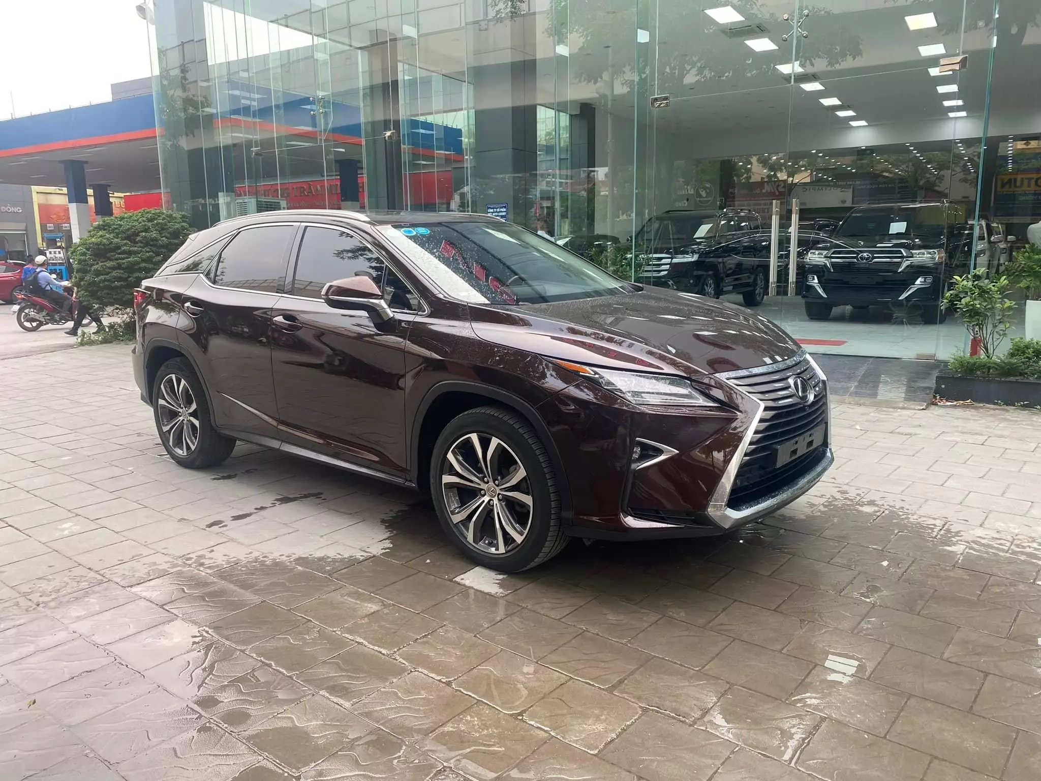 Lexus RX 350 Luxury 2016 - Bán Lexus RX350 màu nâu cafe, sản xuất 2016, 1 chủ từ mới, biển Hà Nội