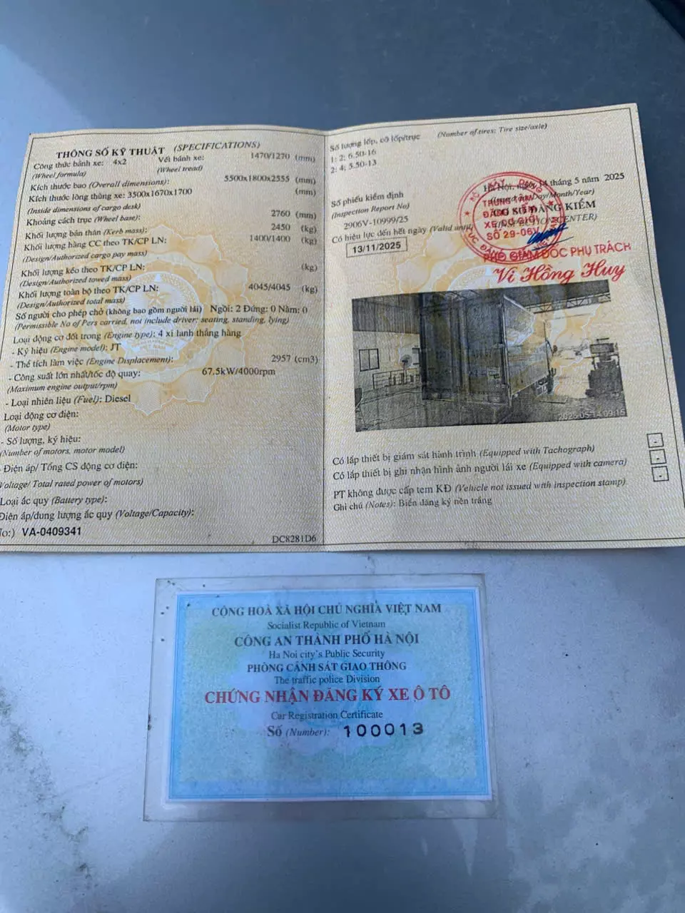 Thaco FORLAND 2015 - Chính chủ cần bán xe Thaco 2015