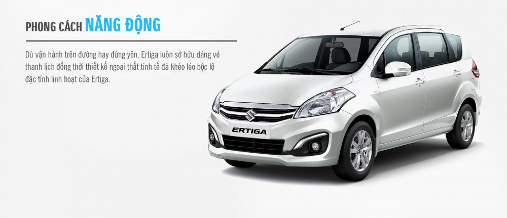 Suzuki Ertiga 2018 kiểu dáng bắt mắt, hài hòa