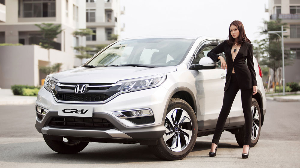 Người đep và Honda CRV AT