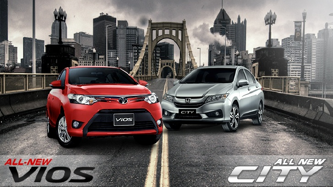 Honda City MT và Toyota Vios có gì khác nhau?