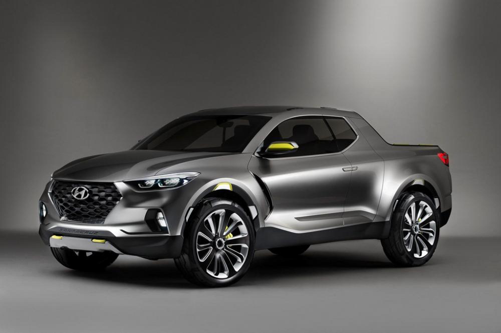 10 mẫu xe bán tải có thiết kế đẹp nhất mọi thời đại -Hyundai Santa Cruz (2020).