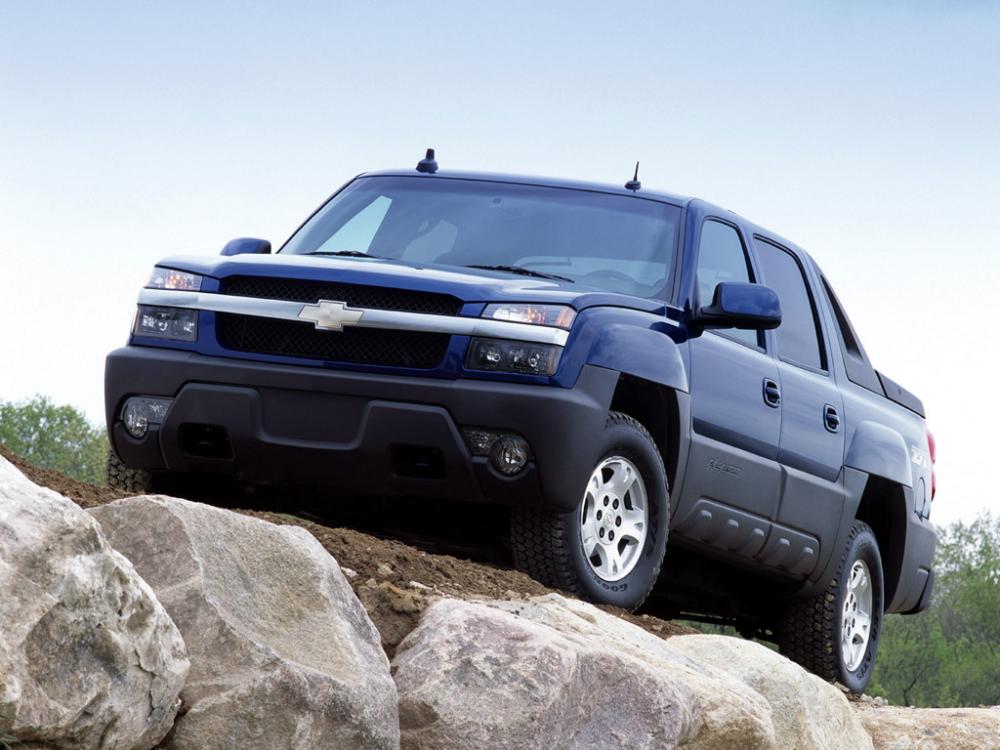 10 mẫu xe bán tải có thiết kế đẹp nhất mọi thời đại - Chevrolet Avalanche (2001).