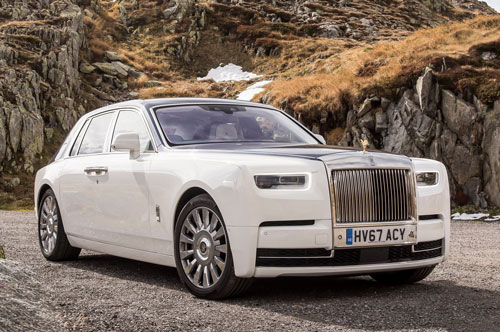 10 mẫu xe sang có độ tin cậy cao nhất: Rolls-Royce Phantom 2019.