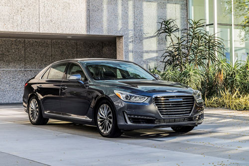 Top 10 xe sedan hạng sang cỡ lớn đáng sở hữu nhất hiện nay:Genesis G90..