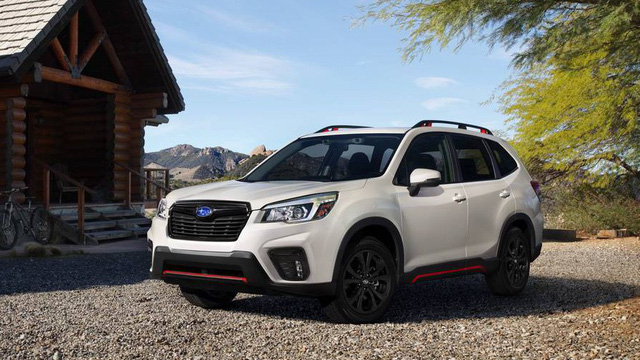 Subaru Forester có ngoại hình ấn tượng 