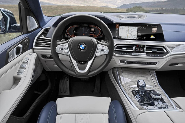 Không gian nội thất của BMW X7 sang trọng và xa xỉ 