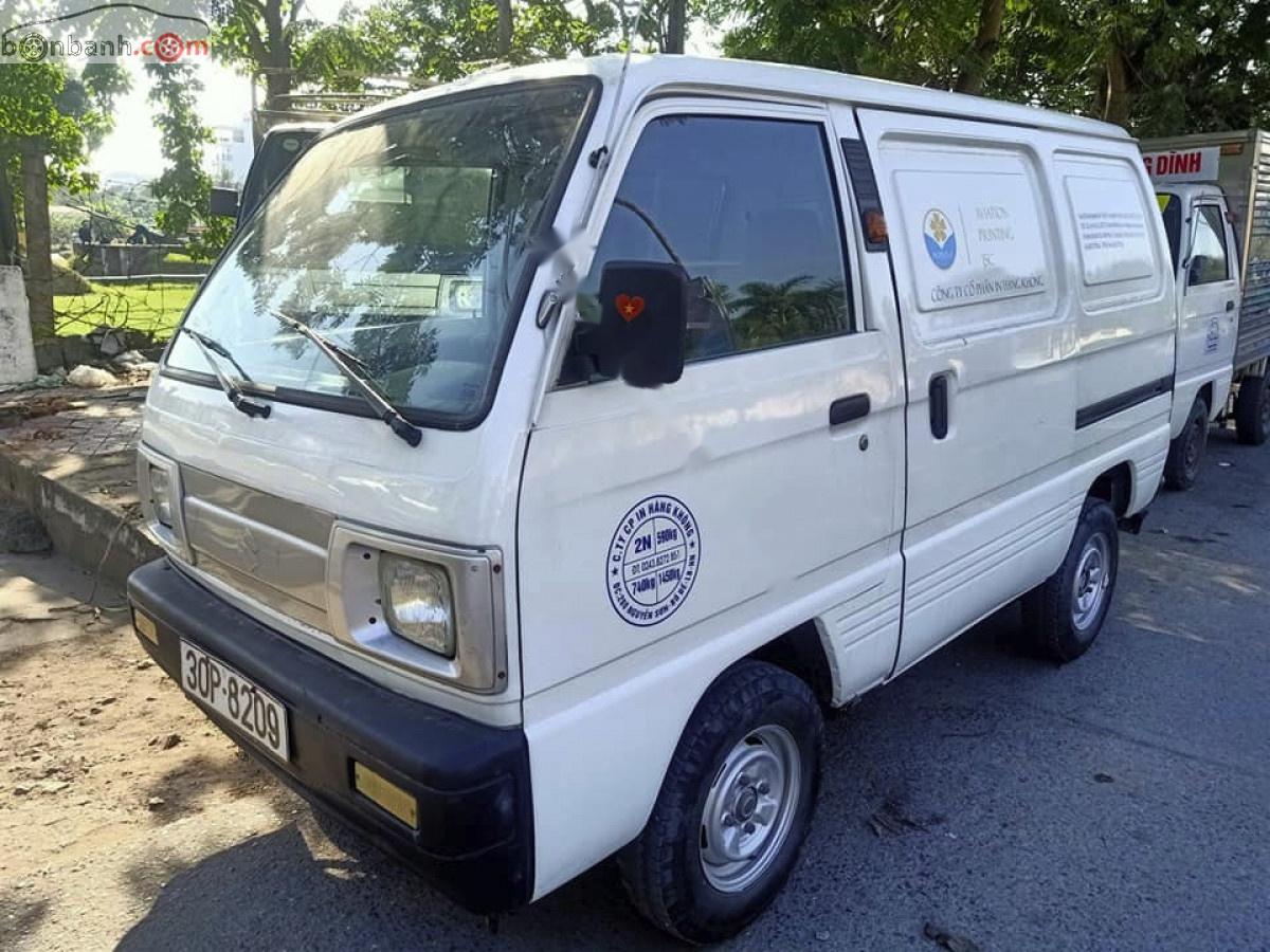 Cần bán xe cũ Suzuki Super Carry Van Blind Van đời 2009, màu trắng