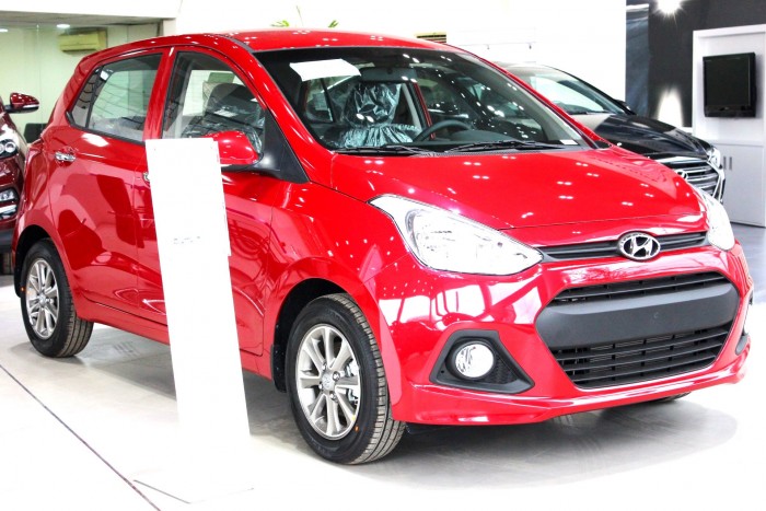 Kích thước tổng thể của xe Hyundai Grand i10 2016