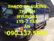 Hyundai HD 500   2016 - TP. HCM Thaco Hyundai HD500 5 tấn, thùng kín, màu xanh, sản xuất mới