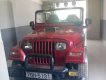 Jeep Wrangler   1990 - Bán Jeep Wrangler 1990, màu đỏ, xe nhập, giá 90tr