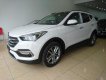 Hyundai Santa Fe 2018 - Hyundai Santa Fe máy xăng SX 2018 màu trắng các phiên bản giao ngay, khuyến mãi lớn, cam kết giá tốt nhất