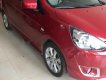 Mitsubishi Mirage 1.2AT 2014 - Cần bán gấp Mitsubishi Mirage 1.2AT sản xuất 2014, màu đỏ, xe nhập, giá chỉ 380 triệu