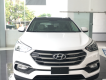 Hyundai Santa Fe 2.4AT -2WD 2017 - Cần bán xe Hyundai Santa Fe năm 2018- máy xăng, 1 cầu, màu trắng, mới 100%, giá 898 triệu- LH: 0919293562