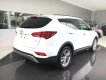 Hyundai Santa Fe 2.4AT -2WD 2017 - Cần bán xe Hyundai Santa Fe năm 2018- máy xăng, 1 cầu, màu trắng, mới 100%, giá 898 triệu- LH: 0919293562