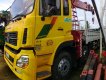 JRD 2015 - Cần bán xe Dongfeng đời 2015 lắp cẩu UNIC 1200 hỗ trợ trả góp 80%
