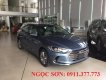 Hyundai Elantra 2017 - Bán Hyundai Elantra đời 2017 màu xanh đá cực đẹp, hỗ trợ trả góp 90% xe, chạy Grab - Lh Ngọc Sơn: 0911.377.773