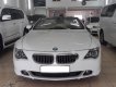 BMW 6 Series 650i 2008 - Cần bán xe BMW 6 Series 650i đời 2008, màu trắng, nhập khẩu nguyên chiếc chính chủ, giá tốt