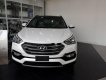 Hyundai Santa Fe CKD 2017 - Cần bán xe Hyundai Santa Fe CKD đời 2017, màu trắng