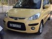 Hyundai i10   2009 - Bán Hyundai i10 sản xuất 2009, màu vàng, nhập khẩu  