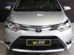 Toyota Vios 1.5G AT 2017 - Bán xe Toyota Vios 1.5G AT đời 2017, bạc, 22.000km, giá 558 triệu