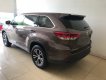 Toyota Highlander LE 2017 - Cần bán Toyota Highlander LE đời 2017, màu nâu, xe nhập Mỹ mới 100%