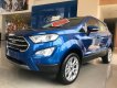 Ford EcoSport Titanium 2018 - Cần bán Ford EcoSport Titanium năm sản xuất 2018, màu xanh lam, giá chỉ 569 triệu