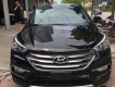 Hyundai Santa Fe 2.2L 2016 - Bán Hyundai Santa Fe 2.2L năm 2016, màu đen, biển thành phố rất mới