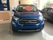 Ford EcoSport Titanium 2018 - Cần bán Ford EcoSport Titanium năm sản xuất 2018, màu xanh lam, giá chỉ 569 triệu