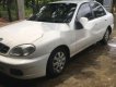 Daewoo Lanos 2002 - Cần bán xe Daewoo Lanos sản xuất 2002, màu trắng