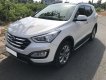 Hyundai Santa Fe 2.4AT 2017 - Cần bán xe Hyundai Santa Fe 2017 màu bạc 2.4 tự động, máy xăng