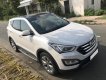 Hyundai Santa Fe 2.4AT 2017 - Cần bán xe Hyundai Santa Fe 2017 màu bạc 2.4 tự động, máy xăng