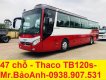 Thaco TB120S  2018 - Cần bán xe 47 chỗ Thaco TB120S dài 12m, hỗ trợ trả góp qua ngân hàng