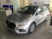 Hyundai Accent 1.4 MT Base 2018 - Bán Hyundai Accent 1.4 MT Base đời 2018, màu bạc, giá 425tr