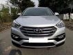 Hyundai Santa Fe 2017 - Cần bán xe Hyundai Santa Fe 2017 màu bạc 2.4 tự động, máy xăng