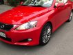 Lexus IS 2010 - Bán ô tô Lexus IS sản xuất 2010, màu đỏ, nhập khẩu nguyên chiếc như mới