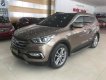 Hyundai Santa Fe 2.2CRDI 2016 - Bán Hyundai Santa Fe 2.2CRDI đời 2016, màu nâu như mới