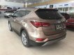 Hyundai Santa Fe 2.2CRDI 2016 - Bán Hyundai Santa Fe 2.2CRDI đời 2016, màu nâu như mới