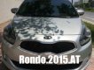 Kia Rondo   1.7l AT  2015 - Cần bán xe Kia Rondo 1.7l AT đời 2015, màu bạc 