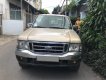 Ford Ranger XLT  2004 - Bán xe Ford Ranger XLT 2004 dầu 2 cầu full option màu vàng cát