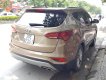 Hyundai Santa Fe 2.4 4WD 2017 - Hyundai Santa Fe 2.4 4WD sản xuất 2017, màu nâu xe gia đình đi rất giũ gìn. Hỗ trợ trả góp 70%