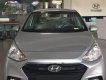 Hyundai Grand i10  1.2 MT 2018 - Cần bán Hyundai Grand i10 1.2 MT năm 2018, màu bạc, giá tốt