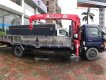 JAC 2018 - Giá xe Hyundai HD120SL gắn cẩu Unic Ur-v344 loại 3 tấn 4 đốt thùng dài
