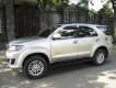 Toyota Fortuner V 2015 - Bán Toyota Fortuner V model 2015 màu bạc TPHCM